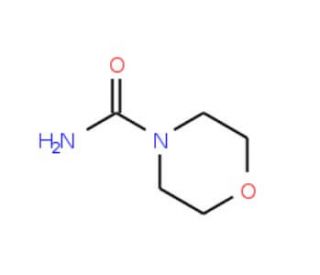 morpholine-4-carboxamide (CAS 2158-02-3) - chemical structure image