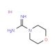 Morpholine-4-carboximidamide hydroiodide (CAS 102392-87-0) - chemical structure image