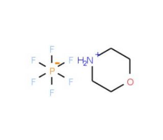 Morpholinium hexafluorophosphate (CAS 25866-83-5) - chemical structure image