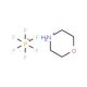 Morpholinium hexafluorophosphate 的分子结构, CAS编号: 25866-83-5 Morpholinium hexafluorophosphate (CAS 25866-83-5) - chemical structure image