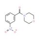 Morpholino(3-nitrophenyl)methanone (CAS 262162-90-3) - chemical structure image