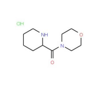 Morpholino(piperidin-2-yl)methanone hydrochloride (CAS 690634-79-8) - chemical structure image