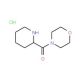 Struttura molecolare di Morpholino(piperidin-2-yl)methanone hydrochloride, Numero CAS: 690634-79-8 Morpholino(piperidin-2-yl)methanone hydrochloride (CAS 690634-79-8) - chemical structure image
