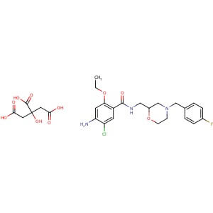 Structure of Dimethicone Figure 2: Structure of Mosapride
