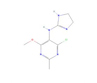 Moxonidine (CAS 75438-57-2) - chemical structure image