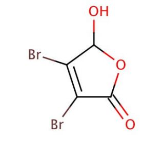 Mucobromic acid (CAS 488-11-9) - chemical structure image