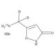 Muscimol-15N,d2 Hydrogen Bromide (CAS 3579-03-1) - chemical structure image