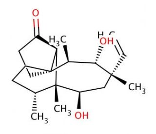 Mutilin (CAS 6040-37-5) - chemical structure image