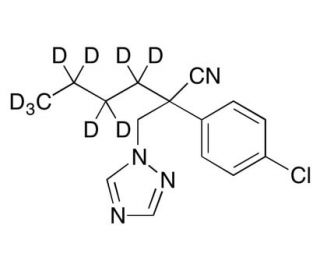 Myclobutanil-d9 (CAS 88671-89-0) - chemical structure image