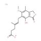 Mycophenolate sodium (CAS 37415-62-6) - chemical structure image