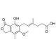 Mycophenolic acid (CAS 24280-93-1) - chemical structure image