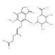 Mycophenolic Acid-d3 β-D-Glucuronide (CAS 31528-44-6 (unlabeled)) - chemical structure image