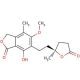 Mycophenolic Acid Lactone (EP Impurity H) (CAS 79081-87-1) - chemical structure image