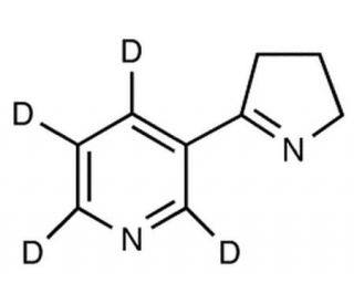 Myosmine-2,4,5,6-d4 (CAS 66148-17-2) - chemical structure image