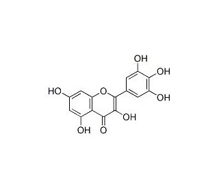 Myricetin (CAS 529-44-2) - chemical structure image