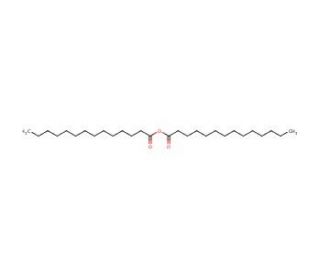 Myristic anhydride (CAS 626-29-9) - chemical structure image