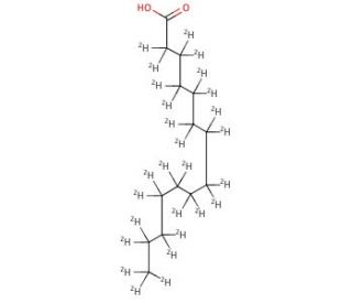 Myristic-d27 acid (CAS 60658-41-5) - chemical structure image
