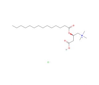 Myristoyl-L-carnitine Hydrochloride (CAS 173686-73-2) - chemical structure image