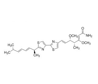 Myxothiazol (CAS 76706-55-3) - chemical structure image