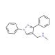 N-[(1,3-diphenyl-1H-pyrazol-4-yl)methyl]-N-methylamine - chemical structure image