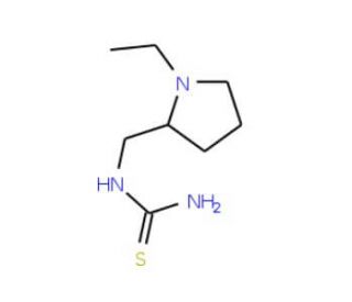 N-[(1-ethylpyrrolidin-2-yl)methyl]thiourea - chemical structure image