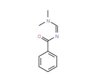 N-[(1E)-(Dimethylamino)methylene]benzamide (CAS 41876-75-9) - chemical structure image