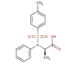 N-[(4-Methylphenyl)sulfonyl]-N-phenylalanine - chemical structure image