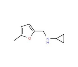 N-[(5-methylfuran-2-yl)methyl]cyclopropanamine - chemical structure image