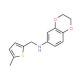 N-[(5-methylthien-2-yl)methyl]-2,3-dihydro-1,4-benzodioxin-6-amine - chemical structure image