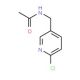 N-[(6-chloropyridin-3-yl)methyl]acetamide - chemical structure image