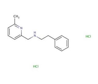 N-[(6-Methylpyridin-2-yl)methyl]-2-phenylethanamine dihydrochloride - chemical structure image