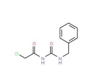 N-[(benzylamino)carbonyl]-2-chloroacetamide (CAS 59272-24-1) - chemical structure image