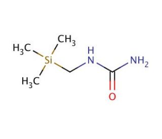N-[(Trimethylsilyl)methyl]urea (CAS 5663-03-6) - chemical structure image