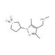 N-{[1-(1,1-dioxidotetrahydrothien-3-yl)-3,5-dimethyl-1H-pyrazol-4-yl]methyl}-N-methylamine - chemical structure image