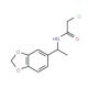 N-[1-(1,3-benzodioxol-5-yl)ethyl]-2-chloroacetamide (CAS 790263-83-1) - chemical structure image