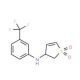 N-(1,1-dioxido-2,3-dihydrothien-3-yl)-N-[3-(trifluoromethyl)phenyl]amine - chemical structure image