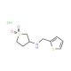 N-(1,1-dioxidotetrahydrothien-3-yl)-N-(thien-2-ylmethyl)amine hydrochloride - chemical structure image