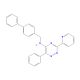N-([1,1′-Biphenyl]-4-ylmethyl)-6-phenyl-3-(pyridin-2-yl)-1,2,4-triazin-5-amine (CAS 1357171-62-0) - chemical structure image