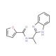 N-[1-(1H-benzimidazol-2-yl)ethyl]-2-furamide - chemical structure image