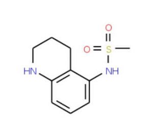 N-(1,2,3,4-tetrahydroquinolin-5-yl)methanesulfonamide - chemical structure image