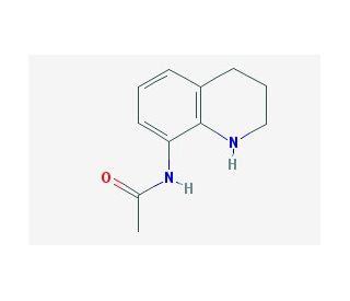 N-(1,2,3,4-tetrahydroquinolin-8-yl)acetamide - chemical structure image