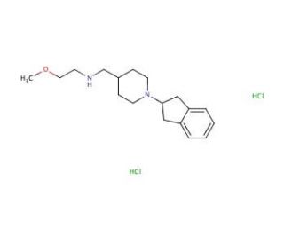 N-{[1-(2,3-Dihydro-1H-inden-2-yl)piperidin-4-yl]-methyl}-2-methoxyethanamine dihydrochloride (CAS 1185168-21-1) - chemical st