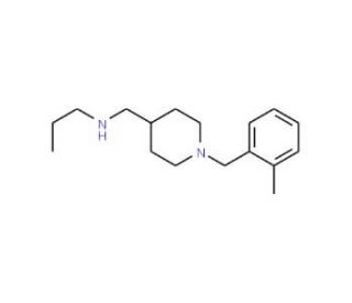 N-{[1-(2-Methylbenzyl)piperidin-4-yl]methyl}-propan-1-amine - chemical structure image
