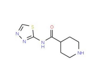N-(1,3,4-thiadiazol-2-yl)piperidine-4-carboxamide - chemical structure image