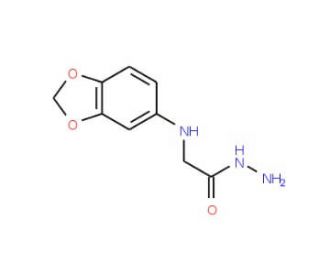 N-(1,3-Benzodioxol-5-yl)glycinehydrazide - chemical structure image