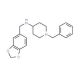 N-(1,3-Benzodioxol-5-ylmethyl)-1-benzylpiperidin-4-amine - chemical structure image