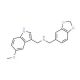 N-(1,3-Benzodioxol-5-ylmethyl)-N-[(5-methoxy-1H-indol-3-yl)methyl]amine - chemical structure image