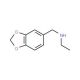 N-(1,3-benzodioxol-5-ylmethyl)-N-ethylamine (CAS 6642-35-9) - chemical structure image