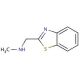 N-(1,3-benzothiazol-2-ylmethyl)-N-methylamine (CAS 17681-30-0) - chemical structure image