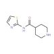 N-(1,3-thiazol-2-yl)piperidine-4-carboxamide - chemical structure image